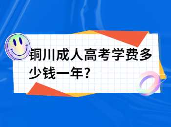 銅川成人高考學(xué)費(fèi)多少錢一年