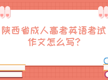 陜西省成人高考英語(yǔ)考試作文怎么寫(xiě)