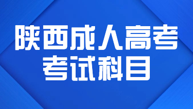 2024年陜西成人高考考試科目考什么內(nèi)容？